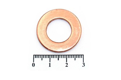 Шайба медная 15х27х2.0