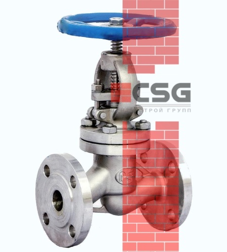 Клапан запорный стальной 15с22нж Ду100 Ру40 Китай, DN 100