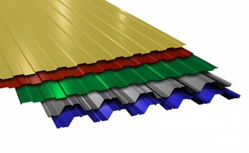Профнастил окрашенный 0.45x1150 светло-серый