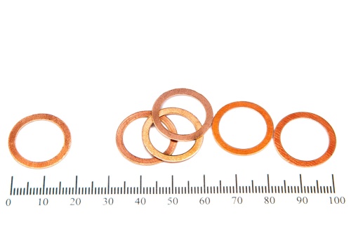 Шайба медная 15х20х0.5