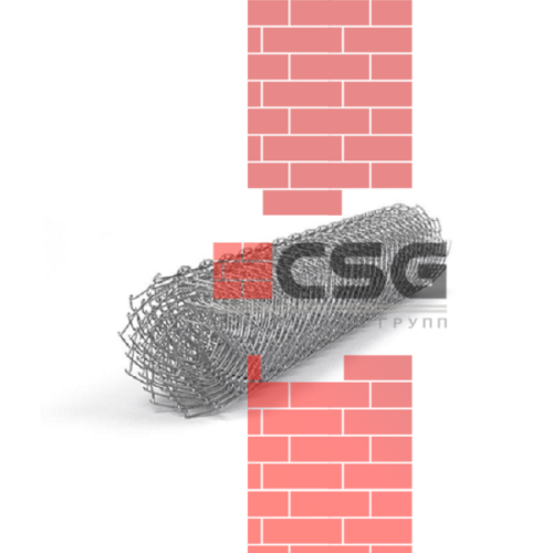 Сетка стальная плетеная 50х3, длина 1,5 м, толщина 3.00