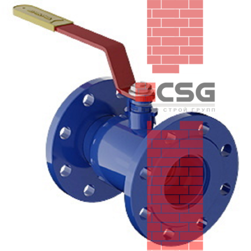 Кран шаровой цельносварной фланцевый 11с67п 2ЦФ.00.1 DN100/80 PN16