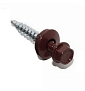 Саморез кровельный 4.8x29 RAL 8017 по дереву (4 000шт) арт.1186007CDEK