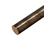 Круг бронзовый ПКРНХ 25, длина 3 м, марка БрАЖН10-4-4