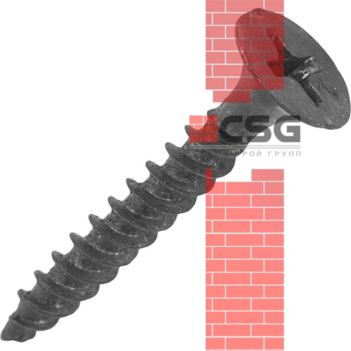 Саморез ГКЛ к металлу 3.5x55 фосфатированный, кг (1кг) арт.1229964 