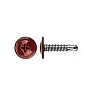 Саморез с прессшайбой 4.2x16 RAL 8017 со сверлом (15кг) арт.1242768