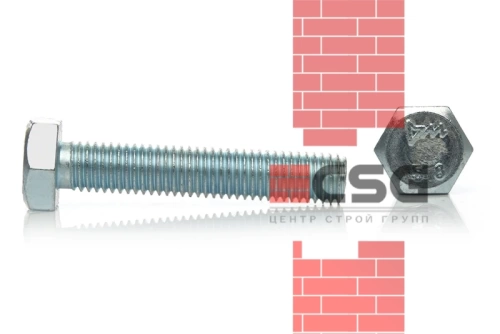 Болт с полной резьбой 8x70 оцинк. ГОСТ 7798-70 (25кг)