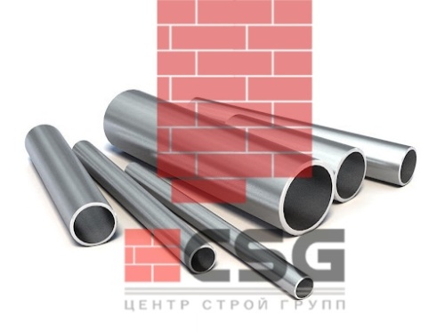 Трубы электросварные оцинкованные 89х4, длина 6 м