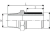 Универсальный переходник ПЭ-латунь с нар. резьбой d40x1 ¼″
