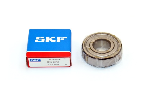 Подшипник SKF 6204 ZZ C3 (80204 (76)) 20*47*14мм (шт)
