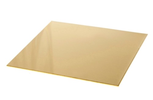 Лист латунный 16х600х1500 горячекатаный, марка ЛС59-1