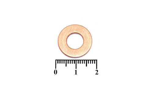 Шайба медная 8х17х1.0