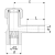 Головная часть седелки с фрезой d63x20 SDR11